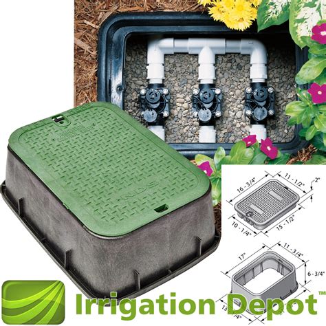 valve box metal|traffic rated irrigation valve box.